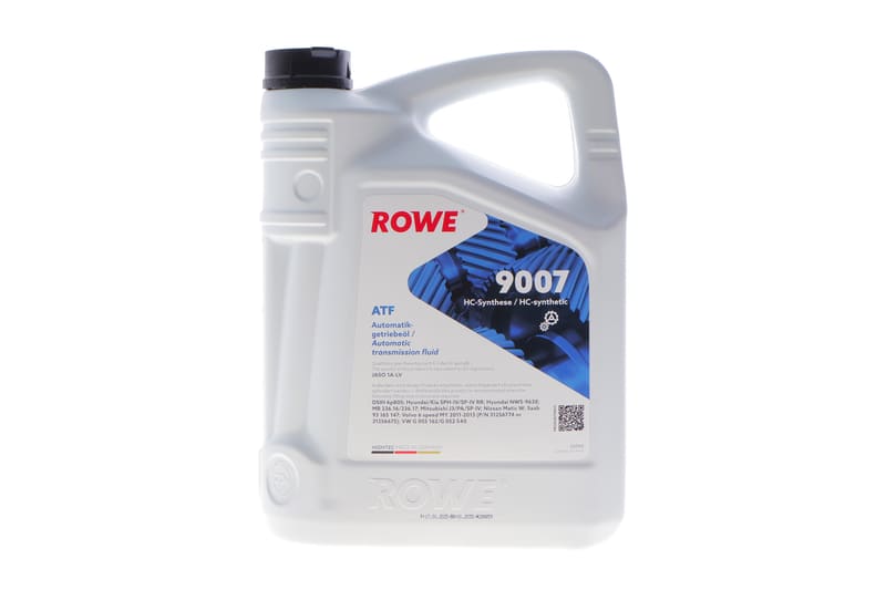 Олива HIGHTEC ATF 9007 (5L) (MB 236.16/236.17/VW G 055 162/G 052 540/JASO 1A-LV) (світло коричневий) ROWE