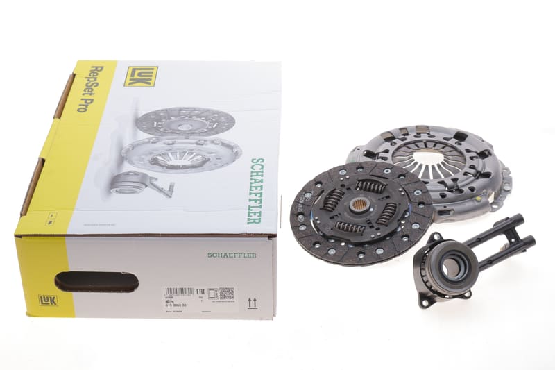 Комплект зчеплення Ford Fiesta/Mazda 2 96-08 (d=190mm) (+вижимний) LuK