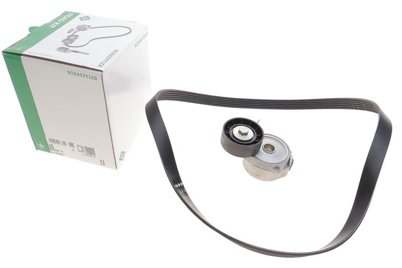 Комплект ременя генератора Citroen C5/C6/Peugeot 407/508/607/807 06- (6PK1203) INA