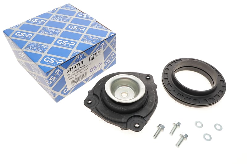 Подушка амортизатора (переднего) + подшипник Nissan Juke/Leaf 10- (R) GSP