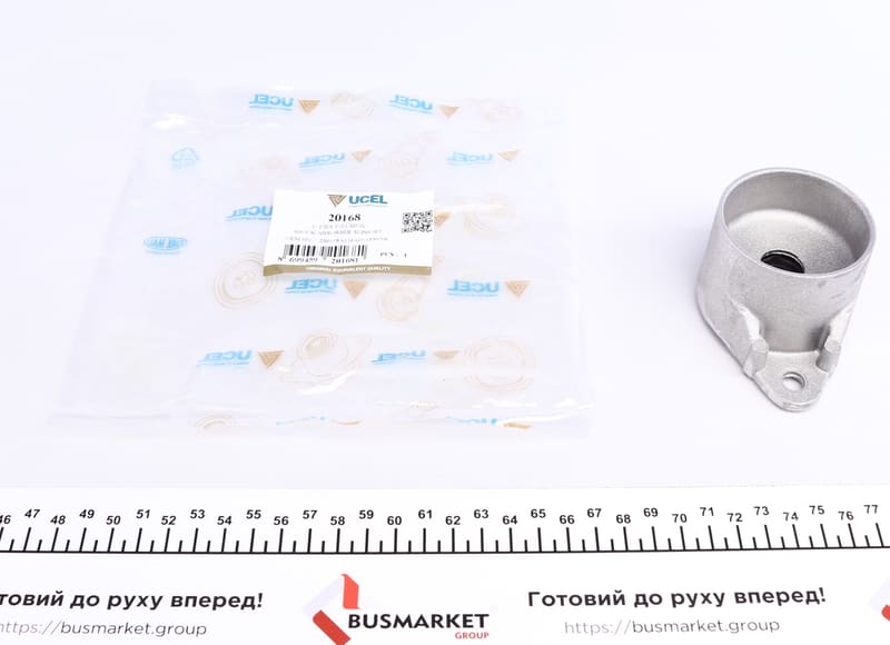 Подушка амортизатора (заднего) Ford Fiesta 01-10/ Fusion 02-12 UCEL