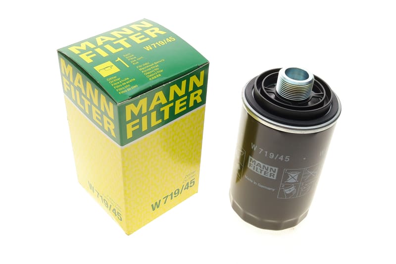 Фільтр масляний VW Passat B6/B7 1.8-2.0TSI 07-15/Tiguan 2.0TSI 07-18/Audi Q5 2.0TFSI quattro 08-17 MANN-FILTER