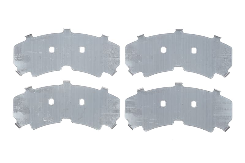 Комплект протискрипних пластин (передніх) Citroen Jumper/Fiat Ducato 06- (Brembo) FRENKIT
