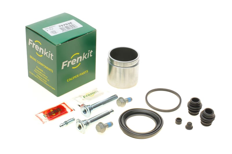 Ремкомплект суппорта (переднего) Subaru Impreza 92- (d=57mm)(Ate)(+ поршен/направляющая) SuperKit FRENKIT