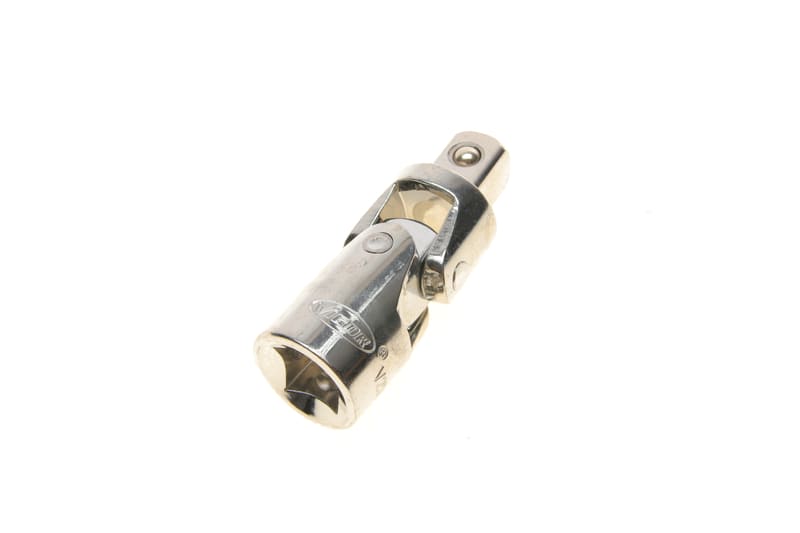 Кардан 1/2" 75 мм (Размер приводного четырехгранника [мм (дюйм)] 12,5 (1/2"), Рабочая сторона (профиль) Четырёхгранный, Длина [мм] 75, Сторона привода (профиль) Квадрат (шлиц Робертсона), Ширина зева гаечного ключа 12,5 mm (1/2 Zoll)) VIGOR