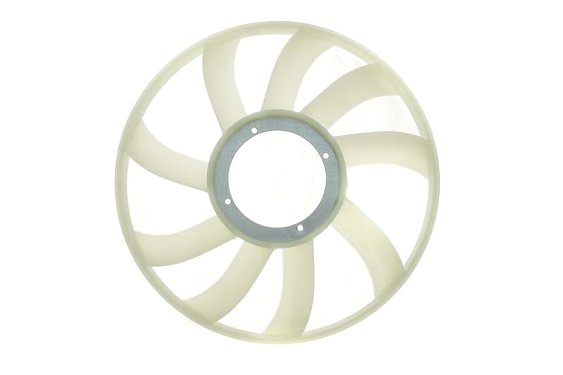 Крыльчатка вентилятора Ford Transit 2.5D/TD (белая, круглая) ROTWEISS