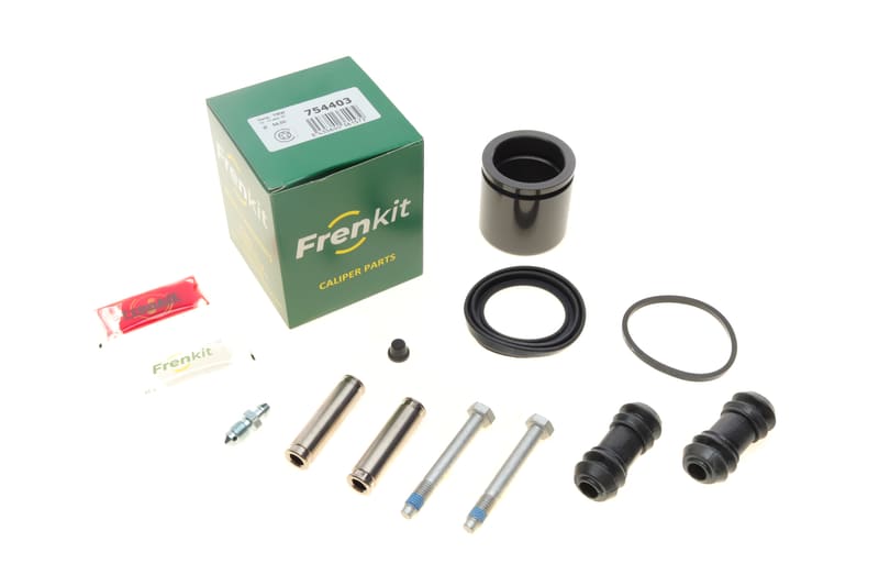 Ремкомплект суппорта (переднего) Ford Focus 09- (d=54mm)(TRW)(+1 поршень/направляющая) SuperKit FRENKIT