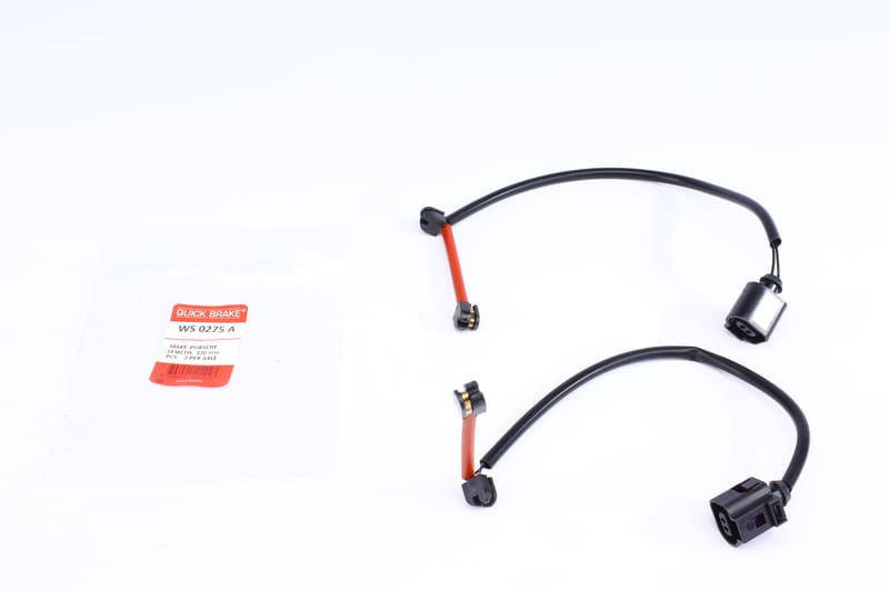 Датчик износа тормозных колодок (передних) VW Touareg/Porsche Cayenne 02-10 (L=370mm) К-кт 2 шт. QUICK BRAKE