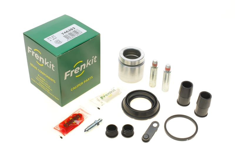 Ремкомплект супорта (заднього) BMW 5 (E60) 01-10 (d=46)(Ate)(+1 поршень/направляюча) SuperKit FRENKIT