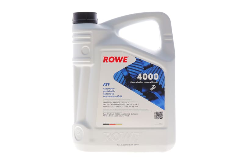 Олива HIGHTEC ATF 4000 (5L) Dexron II (червоний) ROWE