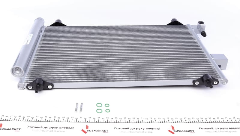 Радіатор кондиціонера Citroen C5 II/III/C6/Peugeot 407 1.6-3.0D 02- MAHLE
