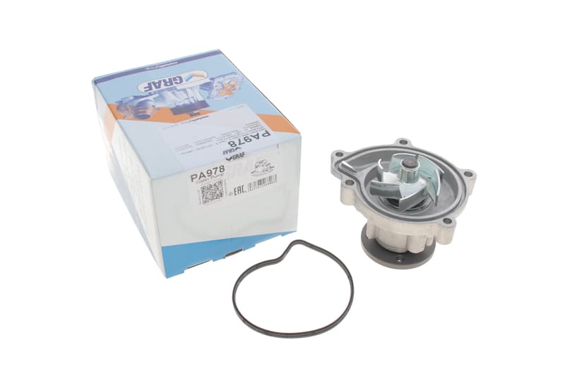 Помпа води MB A-class (W169)/B-class (W245) 1.5/1.7/2.0CDI/Mitsubishi Colt 1.5DI-D 04-12(R/B)(6 лоп) GRAF