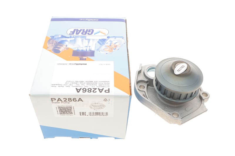 Помпа воды Fiat Palio 1.2 97-/Panda 0.8-1.1 86-04/Punto 1.1-1.2 93-00/Tipo 1.1 86-93 (20z)(B/B)(8л) GRAF