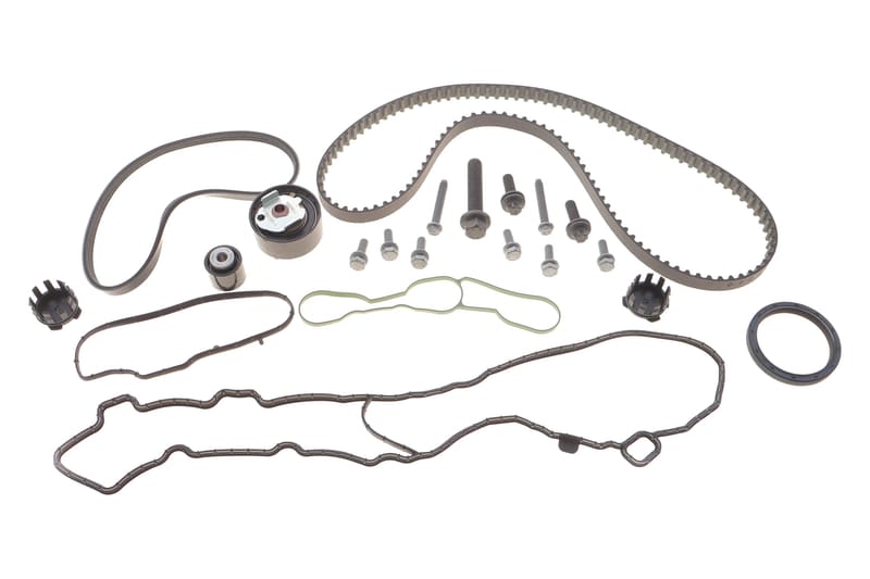 Комплект ГРМ + ремінь генератора + прокладки Citroen C1/C3/C4/Peugeot 2008/208/301 1.2 12- INA