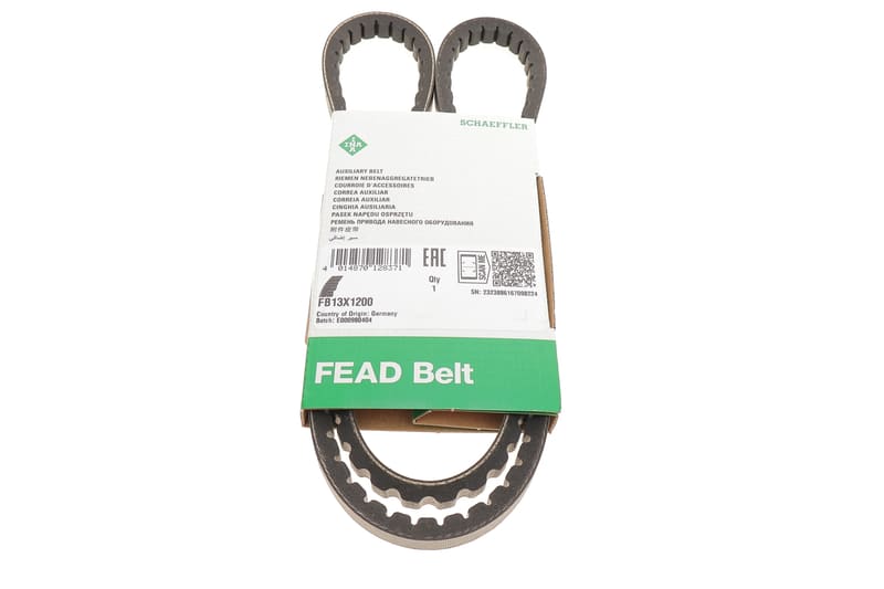 Ремінь генератора Toyota Hilux/Land Cruiser 2.4D 88-02/Ford Sierra 2.8 87-88 (13x1200) INA