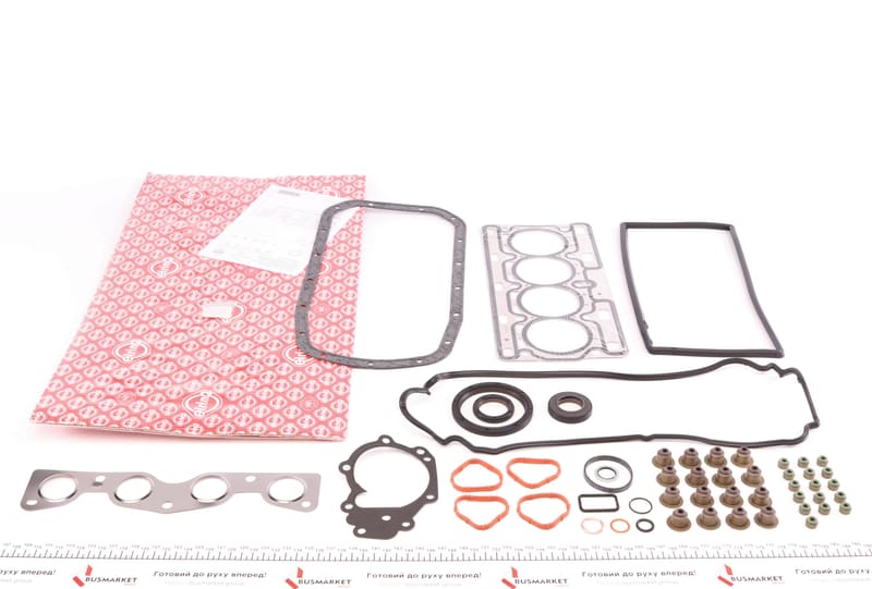 Комплект прокладок (повний) Renault Kangoo/Clio/Nissan Kubistar 1,0-1.2 01- ELRING