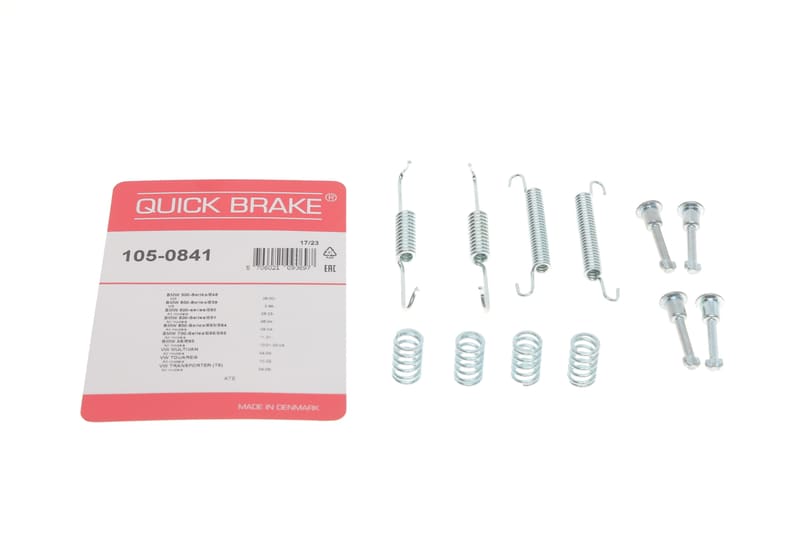 Комплект пружинок колодок ручника VW T5 03-/BMW 3 (E46)/5 (E60)/X5 (E53)/X6 (E71) 96-17 QUICK BRAKE