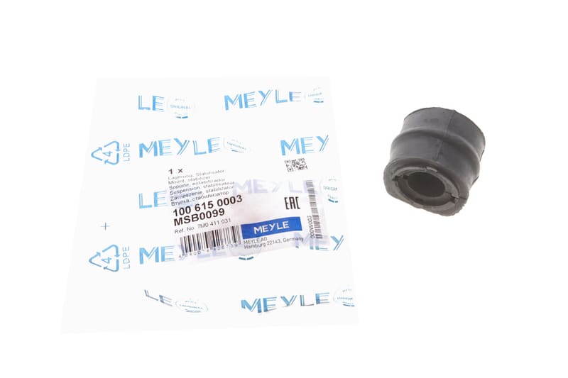 Втулка стабілізатора (переднього) VW Sharan -10 (d=17mm) MEYLE