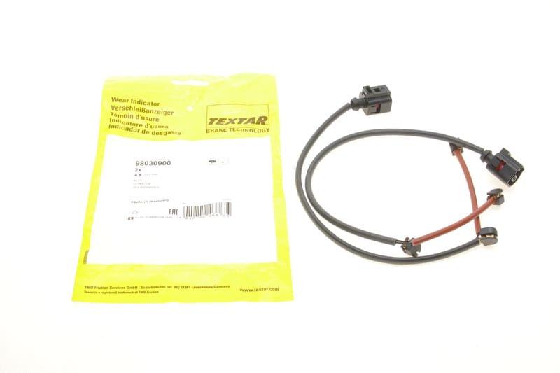 (к-кт 2шт) Датчик износа тормозных колодок (передних) VW Touareg 02-10/ Audi Q7 06-15 TEXTAR