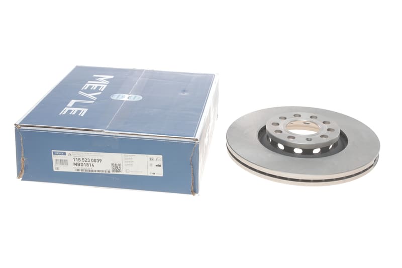 Диск тормозной (передний) Audi A4/A6/VW Passat 00-09 (312х25) MEYLE