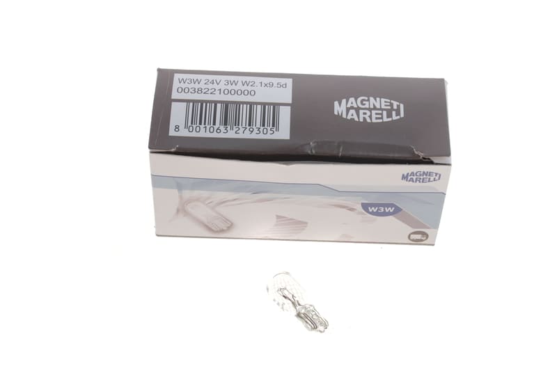 Автолампа W3W 24V 3W W2.1x9.5d Standard 24V (без цоколя) MAGNETI MARELLI