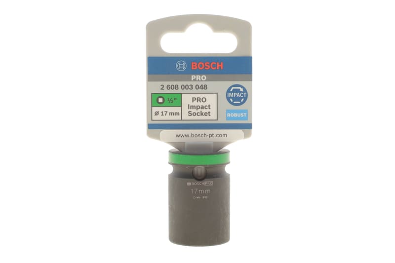 Головка торцевая ударная PRO 1/2" 17 мм BOSCH