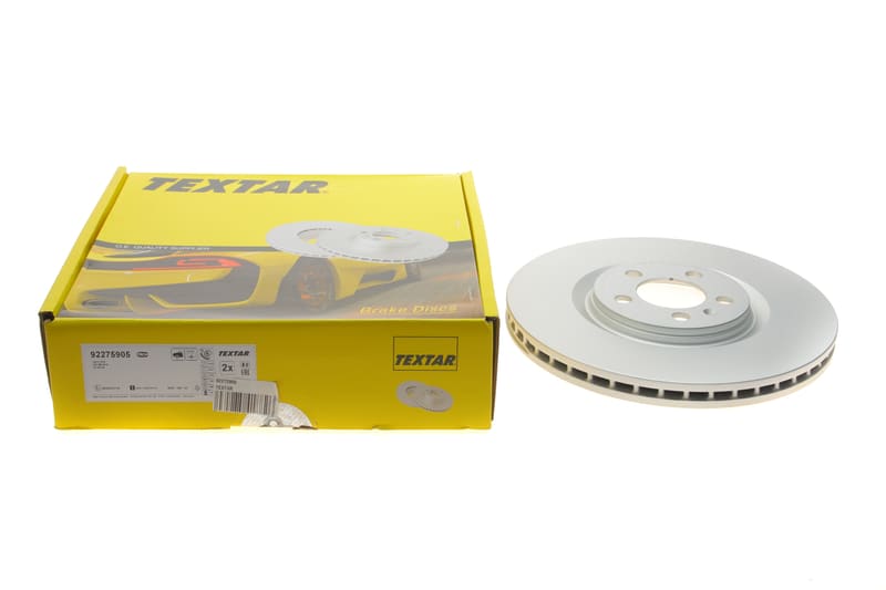 Диск гальмівний (передній) Audi A1 10-18/VW Polo 14-/Seat Ibiza 15-17 (310x25) PRO+ TEXTAR