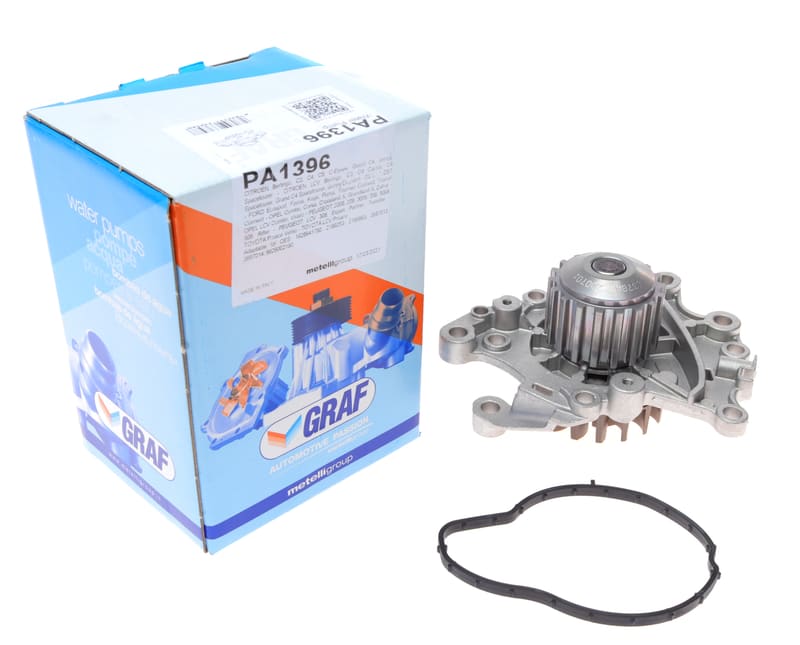 Помпа воды Citroen/Peugeot 1.5BlueHDi/Ford 1.5Ecoblue/Opel 1.5D/HDi 18- (18z) (R/B) (9 лоп.) GRAF