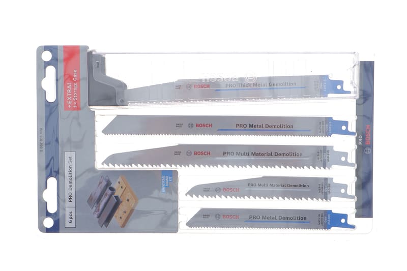 Набір полотен для шабельної пилки PRO Demolition Blade Set 6 од. BOSCH
