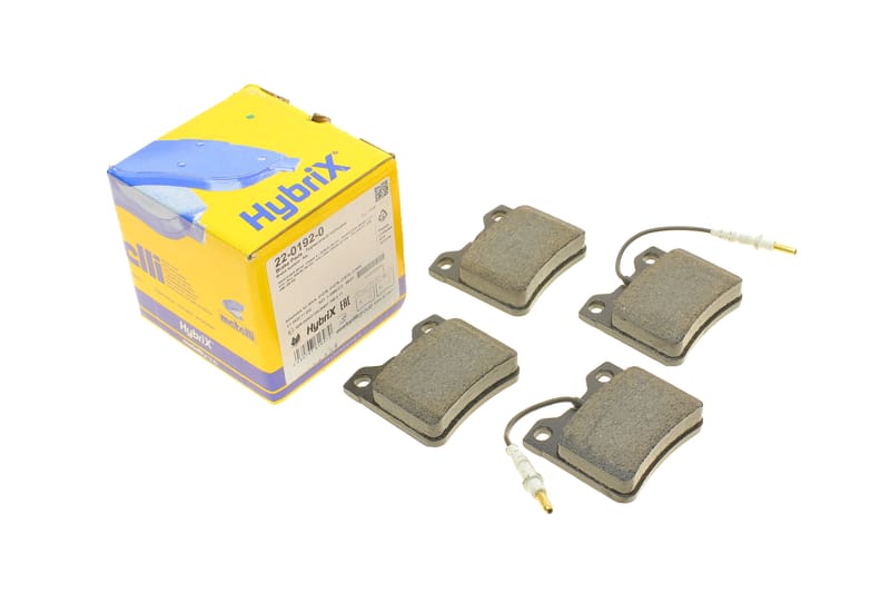 Колодки гальмівні (задні) MB Vito (W638) TDI 96-03 (+датчики) METELLI