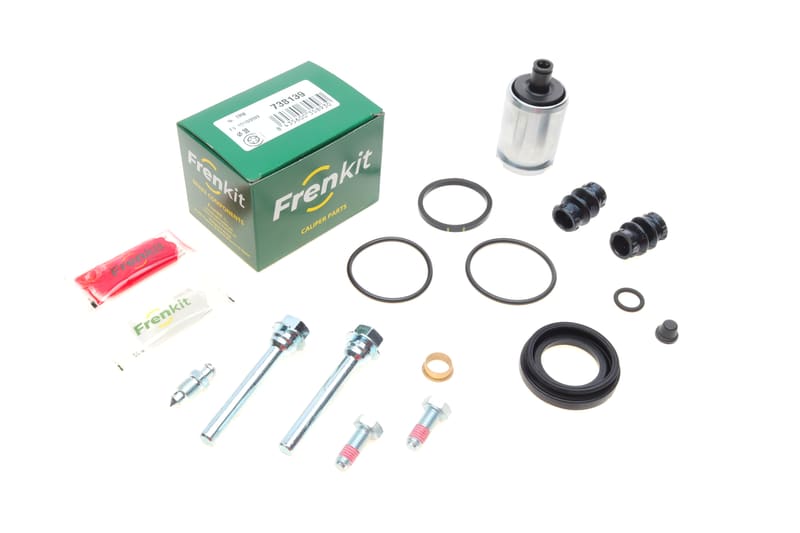 Ремкомплект суппорта (заднего/электроручник) VW Passat/Renault Grand Scenic III 05- (d=38mm) (TRW) FRENKIT