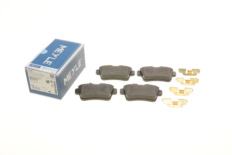 Колодки тормозные (задние) Citroen C4 09-/DS4/DS5 11-15/Peugeot 308/508/3008/5008 09-18 MEYLE
