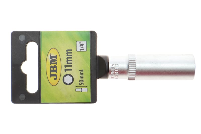 Головка торцевая 1/4" 11 мм Long 50 мм JBM