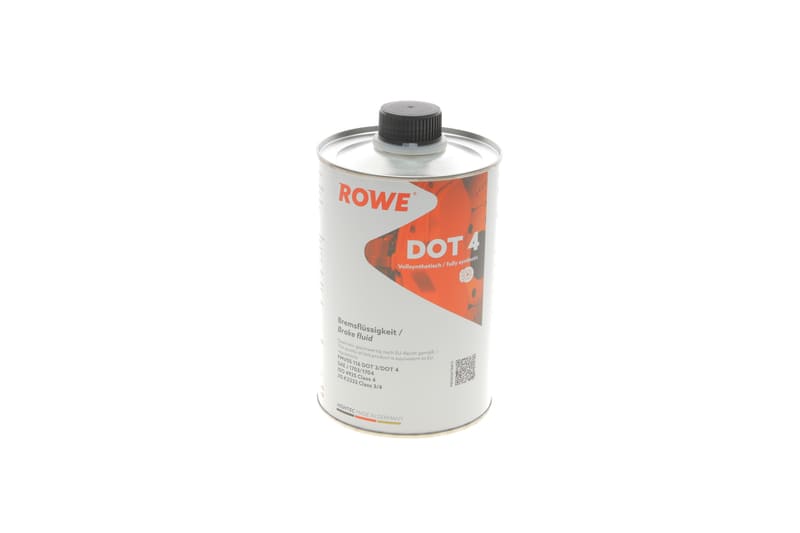 Жидкость тормозная HIGHTEC DOT 4 (1L) Class 4/ABS/ESP (металическая канистра) ROWE