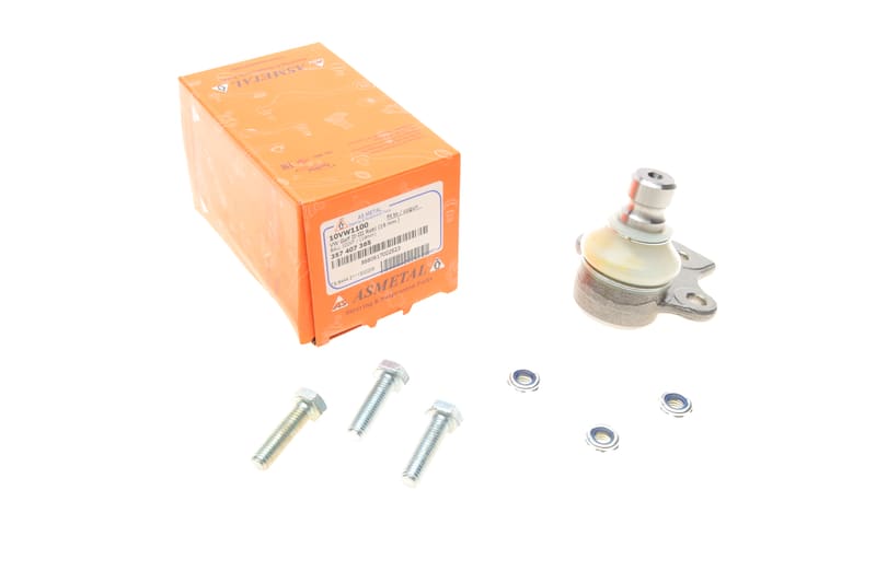 Опора шаровая (передняя/снизу) VW Caddy 96- (d=19mm) ASMETAL