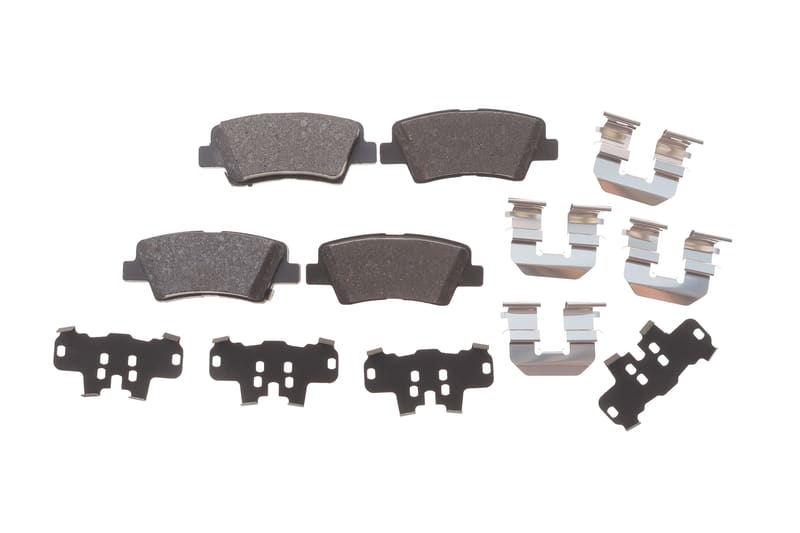 Колодки гальмівні (задні) Kia Ceed/Rio III/Hyundai Accent/Tucson/i20/i30/i40 10-(Akebono)(з аксес) ZIMMERMANN