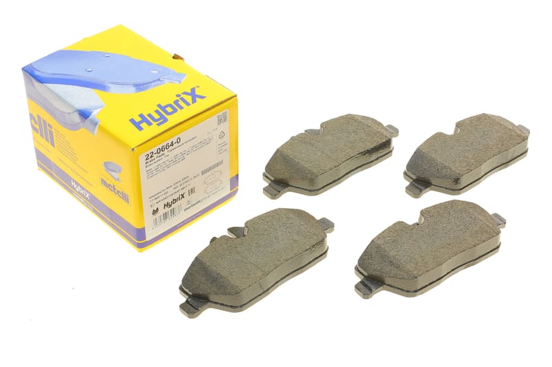 Колодки гальмівні (передні) BMW 1 (E81/E82/E87/E88) 04-13/2 (F45) 14-18 METELLI