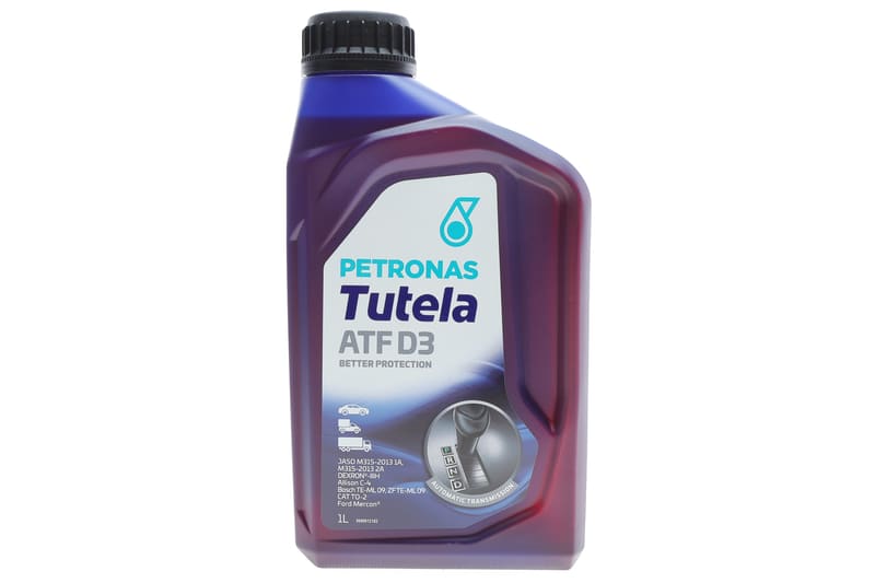 Масло TUTELA ATF D3 (1L) (GM Dexron III-H/Dexron III-G/Allison C4/Ford Mercon) PETRONAS