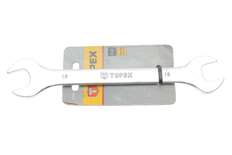 Ключ рожковый 18x19 мм L-220 мм TOPEX