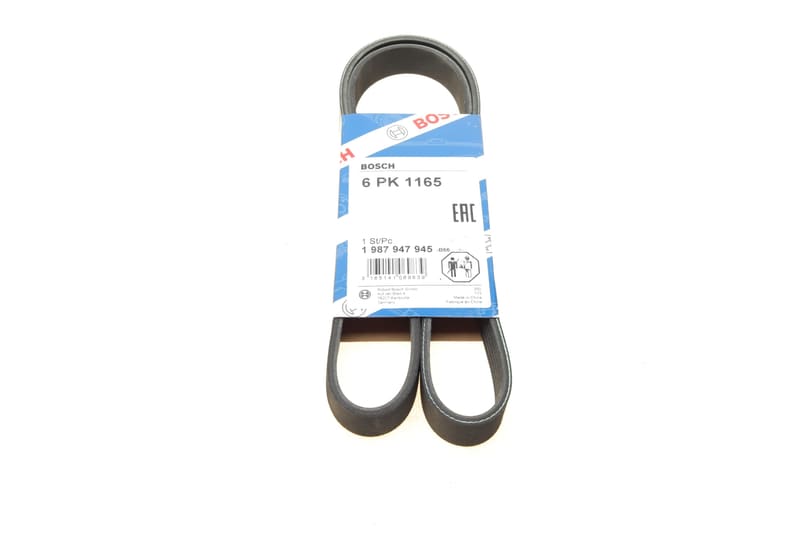 Ремінь генератора Citroen Jumper/Peugeot Boxer 3.0HDI (6PK1165) BOSCH
