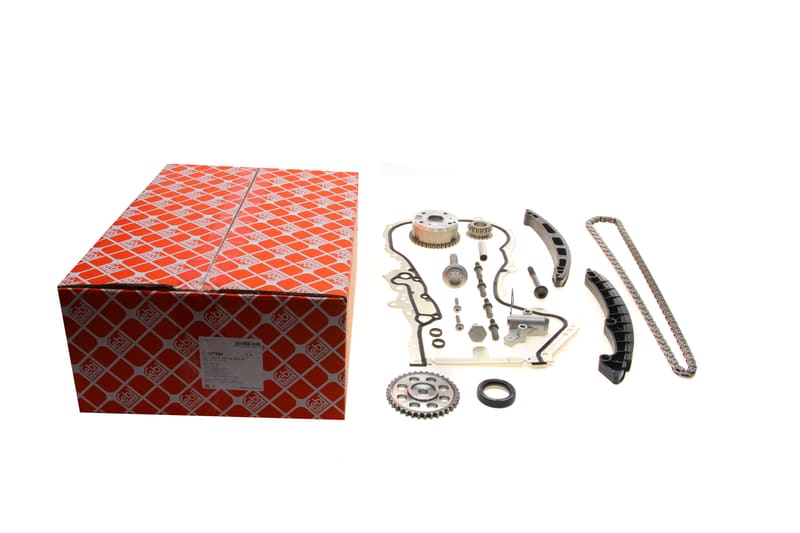 Комплект ланцюга ГРМ Skoda Octavia/Roomster/VW Golf V/Passat 03-15 (130 ланок) FEBI BILSTEIN