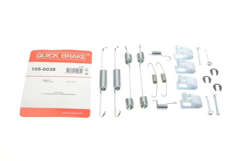 Комплект пружинок колодок ручника Subaru Forester/Suzuki Grand Vitara 08- QUICK BRAKE