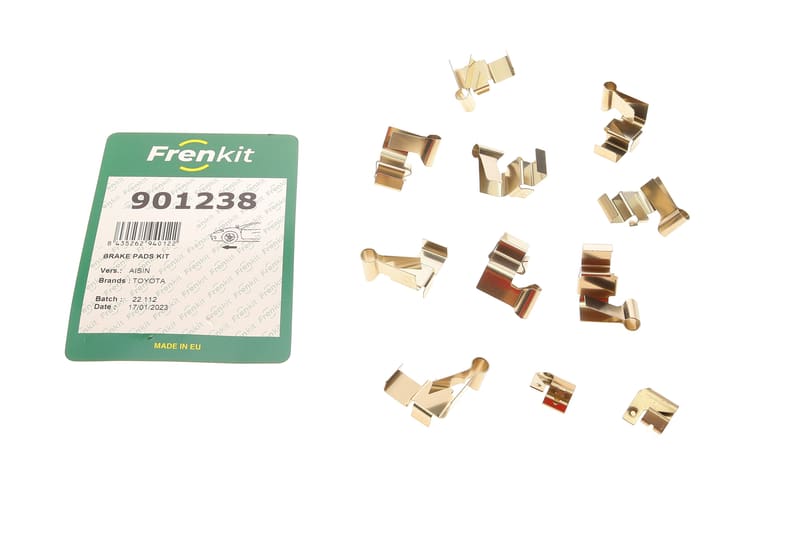 Планка супорта (переднього) прижимна (к-кт) Toyota Hiace 95-12 (Aisin) FRENKIT