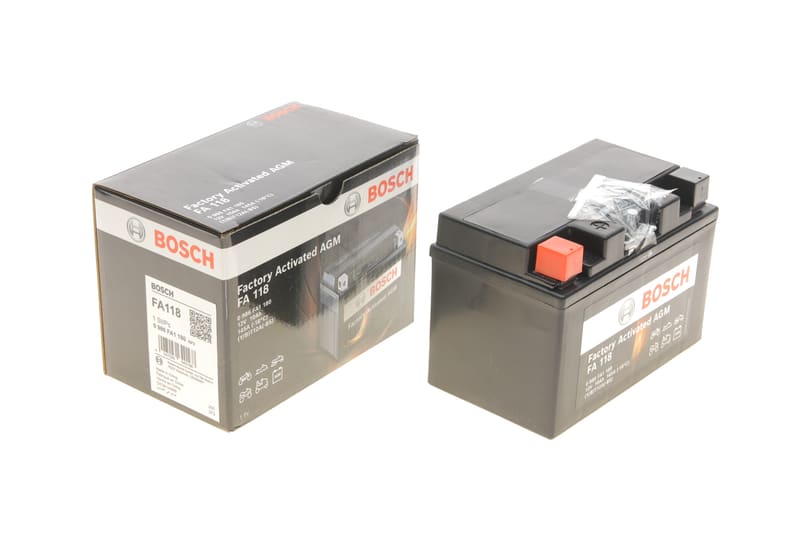 Акумуляторна батарея 10Ah/145A (150x88x105/+L/B0) (AGM) Factory Activated AGM BOSCH