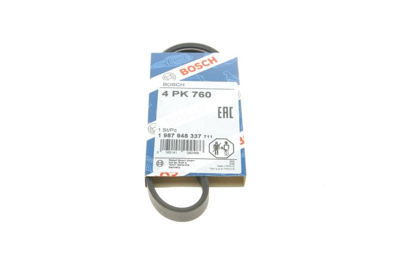 Ремінь генератора Opel Agila 1.0/1.2 08-14/Suzuki Swift 1.2 10- (4PK760) BOSCH