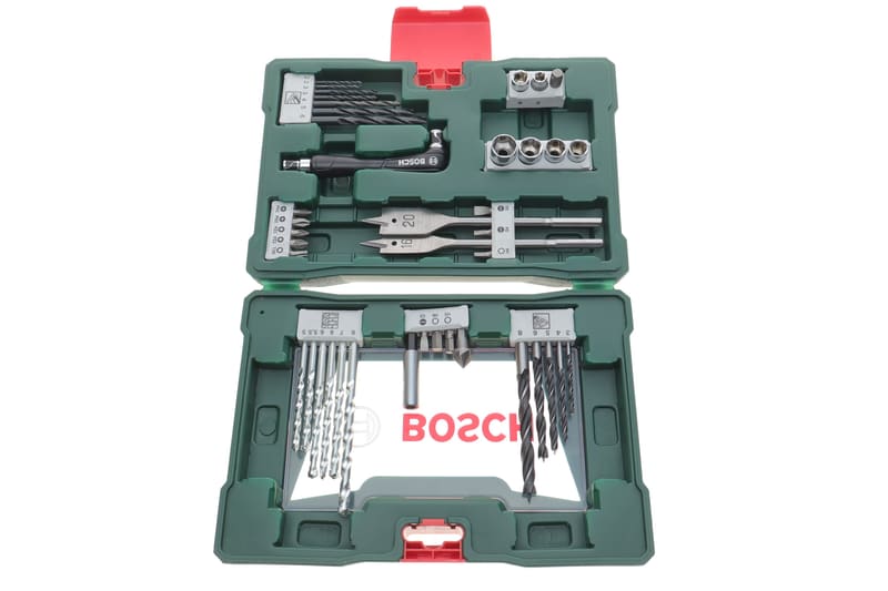 Набір свердл та біт Bosch V-Line Ø2-10 мм 41 од. (шуруповерт кутовий в комплекті) BOSCH