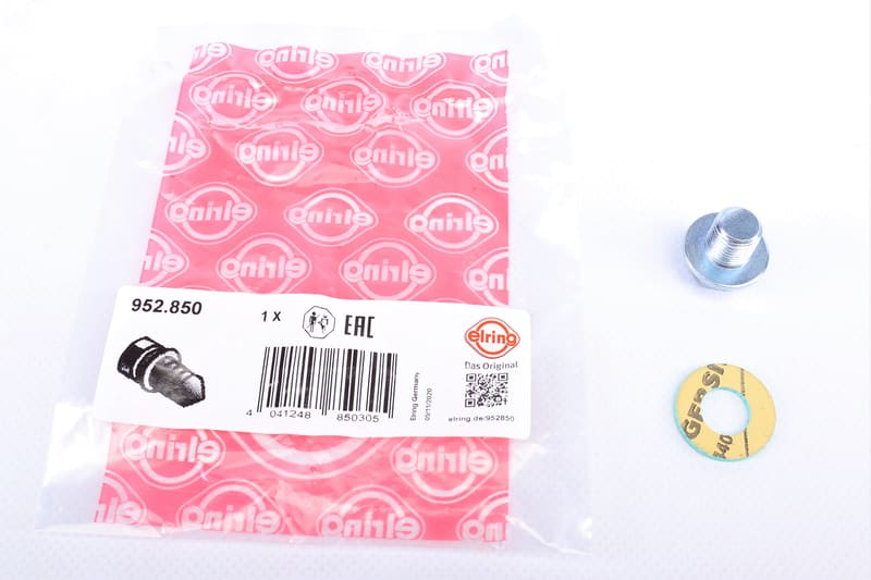 Болт зливу оливи Toyota Camry/Corolla/Lexus LS 86- (M12x1.25) (+уплотн. кільце) ELRING