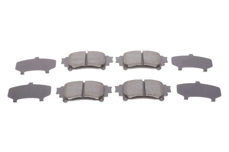 Колодки тормозные (задние) Lexus RX 08-15/Toyota Prius 11-/Mirai 14- (Akebono) ZIMMERMANN