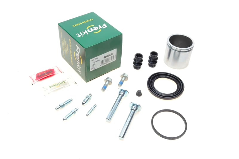 Ремкомплект супорта (переднього) MB C-class (W203) 00- (d=57mm) (Lucas) (+поршень/направляюча) SuperKit FRENKIT