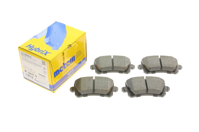 Колодки тормозные (задние) Audi A6 05-18/Q3/Skoda Octavia 12-/VW Passat B6-B8/Tiguan 05-/Sharan 10- METELLI